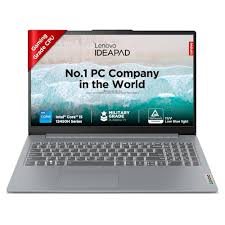 IdeaPad Slim 3i 12th Gen, 39.62cms - Intel i5 (Arctic Grey)